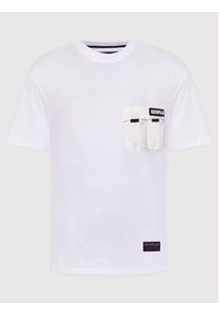 CATerpillar T-Shirt 2511870 Biały Regular Fit. Kolor: biały. Materiał: bawełna #2