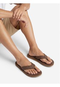 Quiksilver Japonki CEO-MIAMI-01 Brązowy. Kolor: brązowy. Materiał: materiał #7