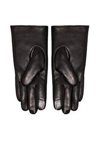 Calvin Klein Rękawiczki Damskie K60K612665 Czarny. Kolor: czarny. Materiał: skóra #3