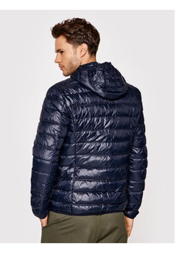 EA7 Emporio Armani Kurtka puchowa 8NPB02 PN29Z 1578 Granatowy Regular Fit. Kolor: niebieski. Materiał: syntetyk