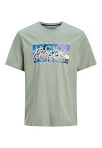 Jack & Jones - Jack&Jones T-Shirt Colton 12268438 Zielony Standard Fit. Kolor: zielony. Materiał: bawełna