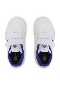 Adidas - adidas Sneakersy Tensaur Sport Training Hook and Loop Shoes H06307 Biały. Kolor: biały. Materiał: syntetyk #4