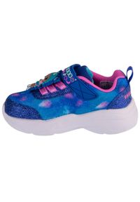 skechers - Buty sportowe Sneakersy dziewczęce, Snuggle Sneaks - Skech Squad. Kolor: niebieski. Sport: turystyka piesza