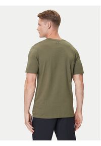 Under Armour T-Shirt UA SPORTSTYLE LC SS 1326799 Khaki Regular Fit. Kolor: brązowy. Materiał: bawełna #5