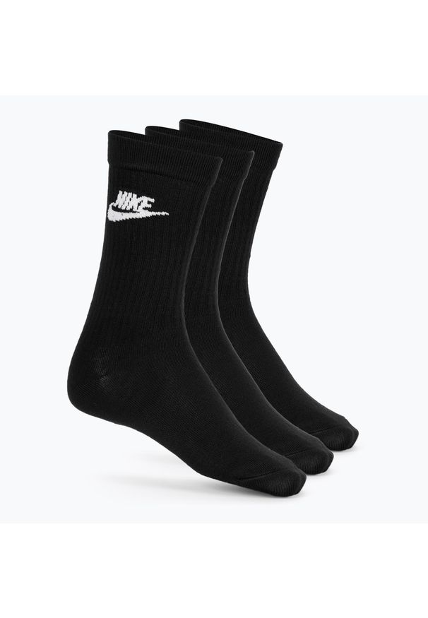 Skarpety Nike Sportswear Everyday Essential 3 pary. Kolor: czarny. Sport: bieganie