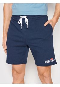 Ellesse Szorty sportowe Silvan SHF09162 Granatowy Regular Fit. Kolor: niebieski. Materiał: bawełna. Styl: sportowy