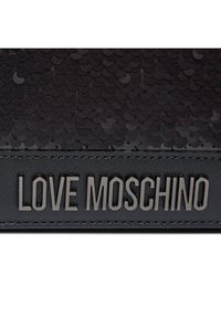 Love Moschino - LOVE MOSCHINO Torebka JC4279PP0HKO100A Czarny. Kolor: czarny. Materiał: skórzane #4
