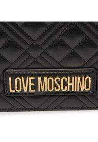 Love Moschino - LOVE MOSCHINO Torebka JC4079PP0ILA0000 Czarny. Kolor: czarny. Materiał: skórzane #4