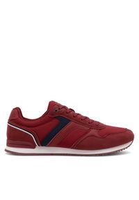 Lanetti Sneakersy MP07-01409-11 Czerwony. Kolor: czerwony. Materiał: skóra