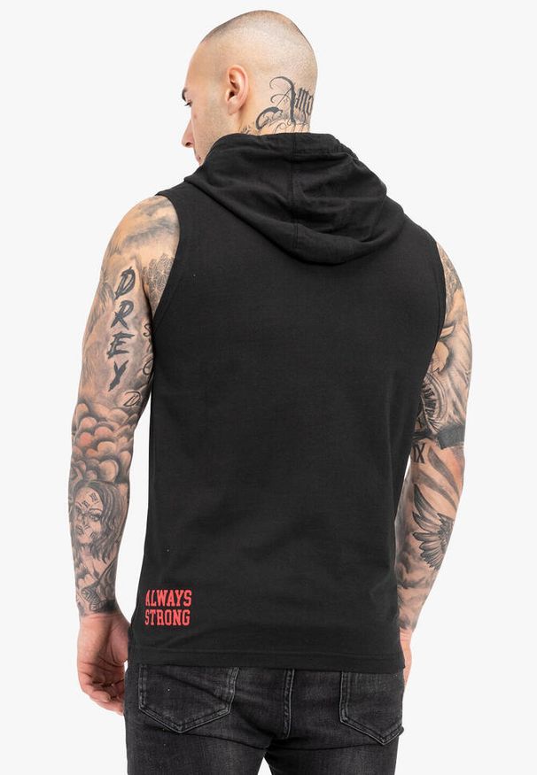 Tank top Benlee Darry. Kolor: wielokolorowy, czarny, czerwony. Długość rękawa: bez rękawów