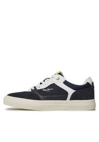 Pepe Jeans Sneakersy Kenton Master Mesh PMS30905 Granatowy. Kolor: niebieski. Materiał: materiał #7