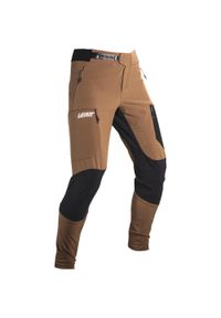 Spodnie rowerowe damskie LEATT Pant MTB Enduro 4.0 Women. Kolor: brązowy. Sport: kolarstwo