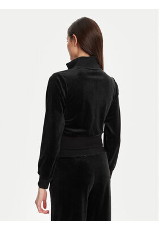 Guess Bluza V3BQ22 K0232 Czarny Regular Fit. Kolor: czarny. Materiał: syntetyk