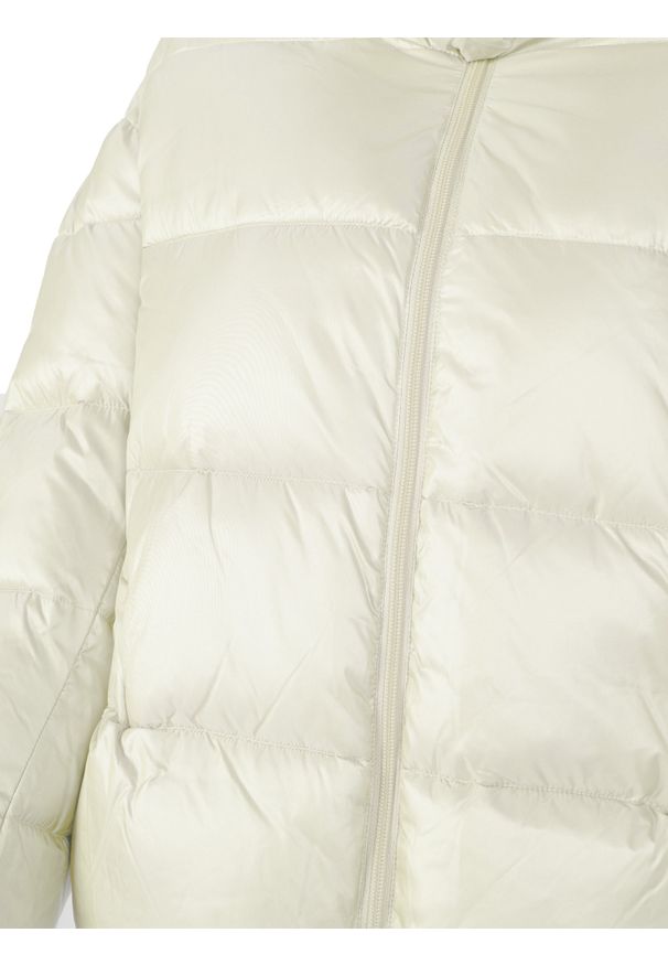 Pinko Kurtka "Giza" | 1G16CJ Y762 | Kobieta | Biały. Okazja: na co dzień. Typ kołnierza: kaptur. Kolor: biały. Materiał: poliamid. Styl: elegancki, casual