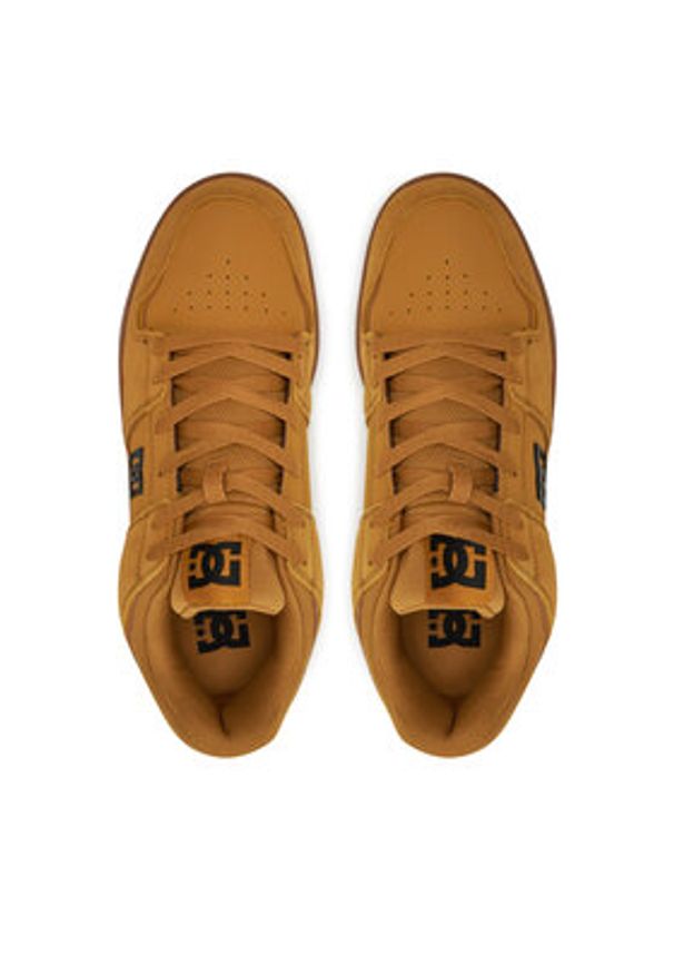 DC Shoes Sneakersy CURE ADYS400073-CHL Brązowy. Kolor: brązowy. Materiał: zamsz, skóra