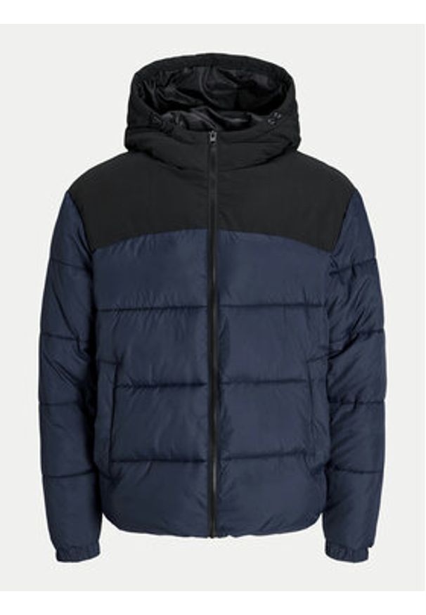 Jack & Jones - Jack&Jones Kurtka zimowa Moon 12256882 Granatowy Regular Fit. Kolor: niebieski. Materiał: syntetyk. Sezon: zima