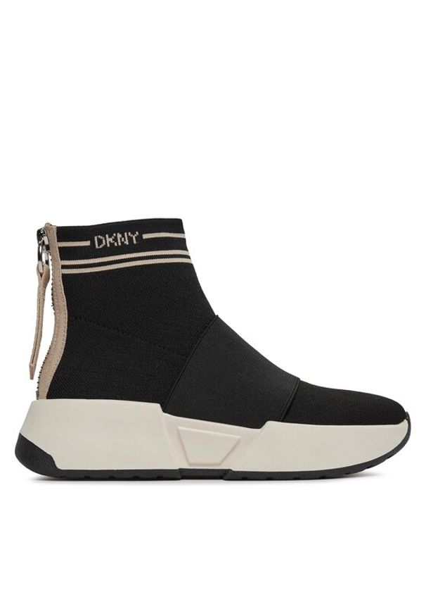 DKNY Sneakersy Marini K1402637 Czarny. Kolor: czarny