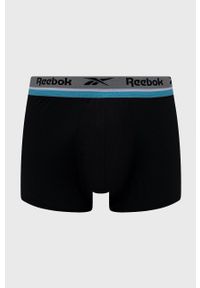 Reebok Bokserki (3-pack) męskie kolor czarny. Kolor: czarny