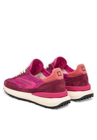 D.A.T.E. Sneakersy Athleta W441-AT-NY Różowy. Kolor: różowy. Materiał: zamsz, skóra #2