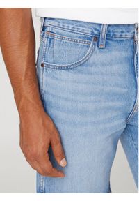 Wrangler Szorty jeansowe Frontier W16W73Z33 112331084 Niebieski Regular Fit. Kolor: niebieski. Materiał: jeans, bawełna