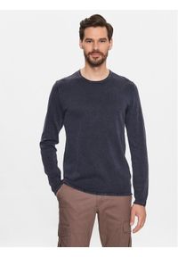 Only & Sons Sweter 22006806 Granatowy Regular Fit. Kolor: niebieski. Materiał: bawełna