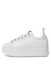 Karl Lagerfeld - KARL LAGERFELD Sneakersy KL65019 Biały. Kolor: biały. Materiał: materiał #3
