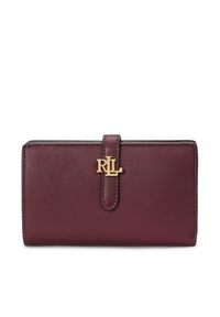 Lauren Ralph Lauren - Duży Portfel Damski LAUREN RALPH LAUREN. Kolor: czerwony