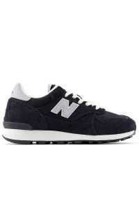 Buty unisex New Balance U475HD - czarne. Okazja: na co dzień. Kolor: czarny. Materiał: materiał, zamsz. Szerokość cholewki: normalna