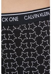 Calvin Klein Underwear Longsleeve piżamowy kolor czarny. Kolor: czarny. Materiał: dzianina