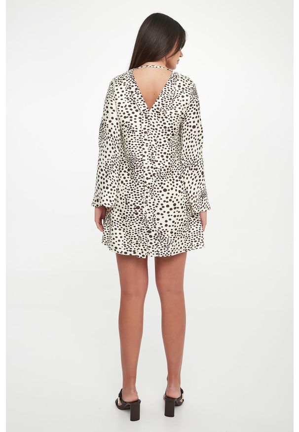 Marella - Sukienka jedwabna ze wzorem MLLSAMBA MARELLA. Materiał: jedwab