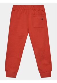 United Colors of Benetton - United Colors Of Benetton Spodnie dresowe 3BC1GF01P Czerwony Regular Fit. Kolor: czerwony. Materiał: bawełna #3