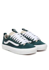 Vans Tenisówki Skate Old Skool 36 + VN000D5REKD1 Zielony. Kolor: zielony. Materiał: zamsz, skóra #5