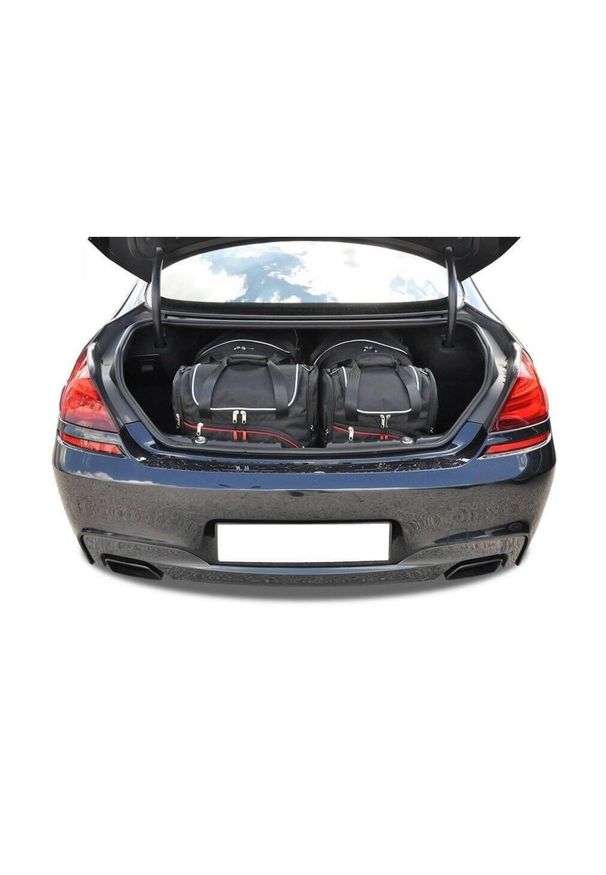 KJUST - Torby Do Bagażnika Bmw 6 Gran Coupe 2012-2018 4Szt Kjust. Kolor: czarny. Styl: sportowy