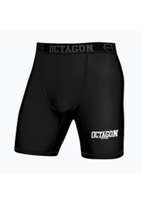 OCTAGON - Spodenki kompresyjne męskie Octagon Fight Wear. Kolor: czarny #1