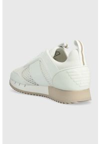 EA7 Emporio Armani sneakersy kolor biały X8X027 XK050 S299. Zapięcie: sznurówki. Kolor: biały. Materiał: guma #4