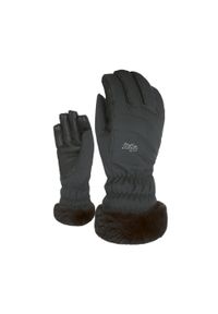 Rekawice narciarskie damskie Level Bliss Pearl Ws. Kolor: czarny. Materiał: skóra, poliester. Sezon: zima. Sport: narciarstwo #1