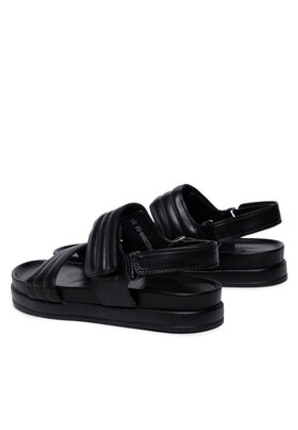 Jenny Fairy Sandały WS22099-02 Czarny. Kolor: czarny. Materiał: skóra