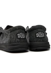 Hey dude - Hey Dude Półbuty Wally Sport Knit 40536-060 Czarny. Kolor: czarny. Materiał: materiał. Styl: sportowy #3