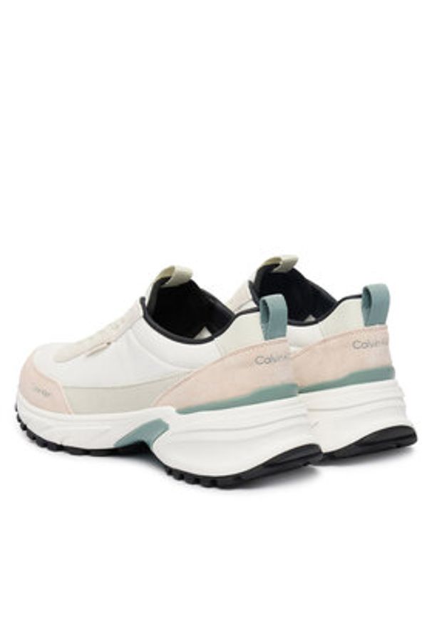 Calvin Klein Sneakersy Hike Runner Nylon Mix HW0HW03279 Biały. Kolor: biały. Materiał: zamsz, skóra