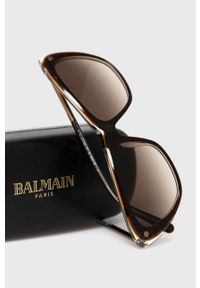 Balmain - Okulary przeciwsłoneczne BL2069C. Kolor: brązowy #3