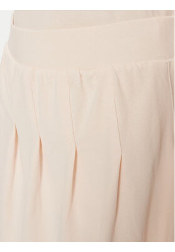 Guess Spódnica mini V5RD00 KCOK1 Biały Regular Fit. Kolor: biały. Materiał: bawełna