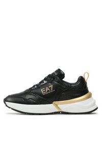 EA7 Emporio Armani Sneakersy X7X007 XK310 K476 Czarny. Kolor: czarny. Materiał: skóra #5