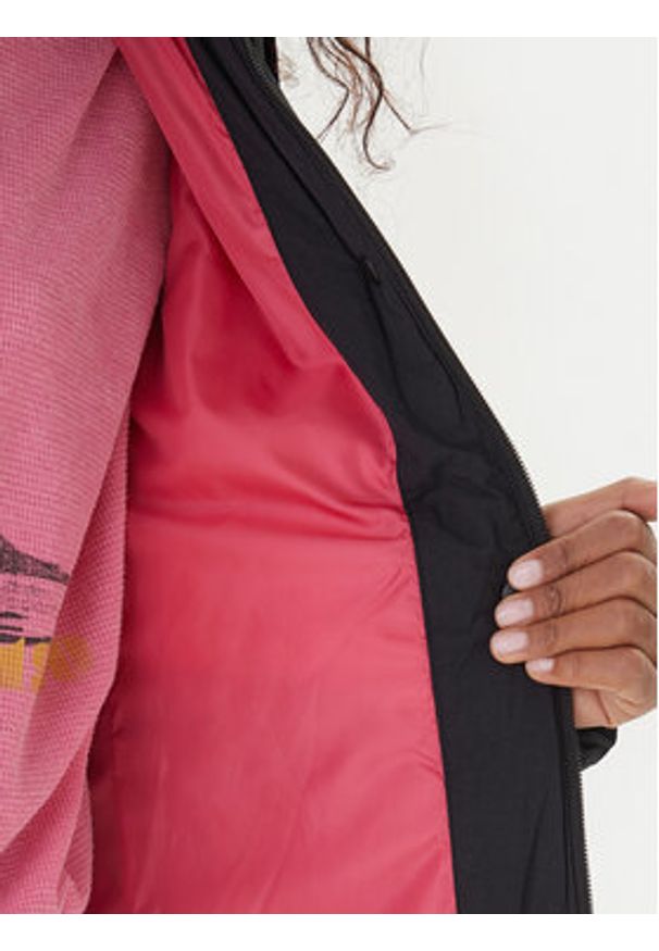 Roxy Kurtka przejściowa Nightfall ERJJK03680 Czarny Regular Fit. Kolor: czarny. Materiał: syntetyk