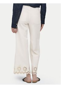 only - ONLY Jeansy Madison 15372378 Kremowy Straight Leg. Kolor: kremowy #5