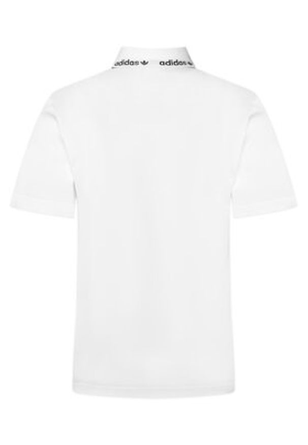 Adidas - adidas Polo Summer GN3835 Biały Regular Fit. Typ kołnierza: polo. Kolor: biały. Materiał: bawełna