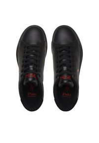 Polo Ralph Lauren Sneakersy Hrt Ct Ii 809900935002 Czarny. Kolor: czarny. Materiał: skóra #3