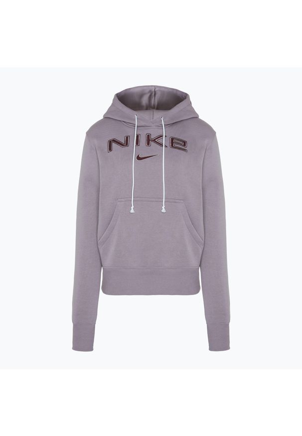 Bluza damska Nike Sportswear Phoenix Fleece. Kolor: fioletowy