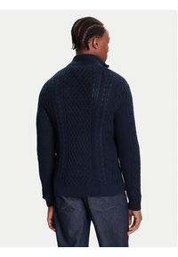 Tommy Jeans Sweter DM0DM22103 Granatowy Regular Fit. Kolor: niebieski. Materiał: bawełna