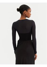 Pinko - PINKO Body Beccaccia 104998 A2GS Czarny Slim Fit. Kolor: czarny. Materiał: syntetyk