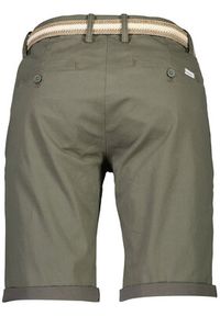 Lindbergh Szorty materiałowe 30-505048 Zielony Slim Fit. Kolor: zielony. Materiał: bawełna #7